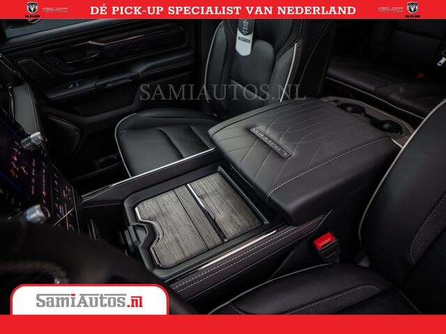 Dodge 1500 Ram Limited Night High Output 540HP 706Nm | Massage + Full Option | De Meest Luxe en Volle Pick-Up in zijn Klasse | Comfortabele Dubbele Cabine met Royale 5 Zitplaatsen | BPM vrij | Nu Leverbaar uit Voorraad | Voorraad Nr 2332 - 5179