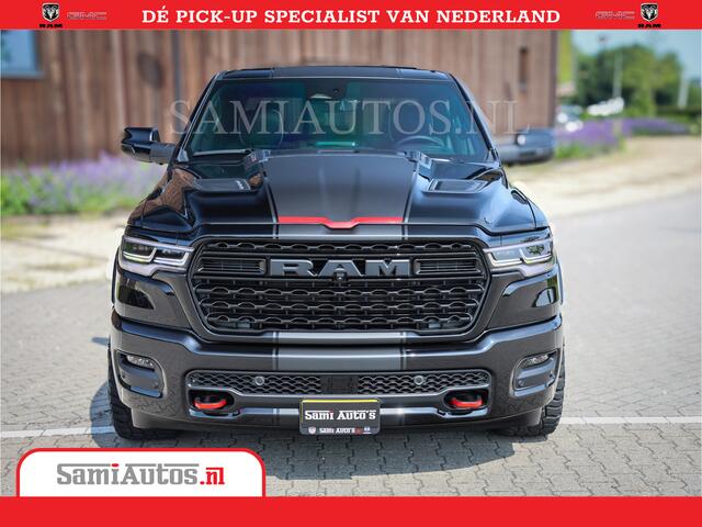 Dodge 1500 Ram Limited Night High Output 540HP 706Nm | Massage + Full Option | De Meest Luxe en Volle Pick-Up in zijn Klasse | Comfortabele Dubbele Cabine met Royale 5 Zitplaatsen | BPM vrij | Nu Leverbaar uit Voorraad | Voorraad Nr 2355 - 5149