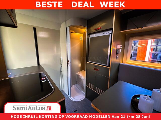 Dodge 1500 Ram ¤15000,- VOORDEEL | CAMPER / AFZET UNIT | SHOWROOM MODEL | 4 PERSOONS | AIRCO | ZONNEPANEEL | VERWARMING | DOUCHE | WC | LUIFEL | 4 SLAAP PLAATSEN | Let Op: Investeer in deze unieke afzetunit camper en verdien direct!