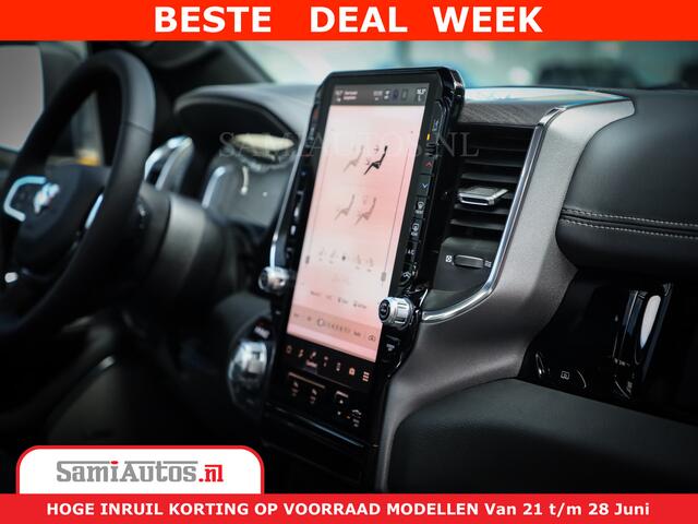 Dodge 1500 RAM Night Premium | Full Option | De Meest Luxe Pick-Up in zijn Klasse | Comfortabele Dubbele Cabine met Royale 5 Zitplaatsen | BPM vrij | Nu Leverbaar uit Voorraad | Voorraad Nr 2288 - 4952