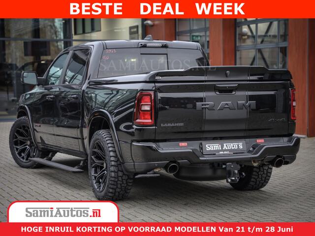 Dodge 1500 RAM Night Premium | Full Option | De Meest Luxe Pick-Up in zijn Klasse | Comfortabele Dubbele Cabine met Royale 5 Zitplaatsen | BPM vrij | Nu Leverbaar uit Voorraad | Voorraad Nr 2288 - 4952