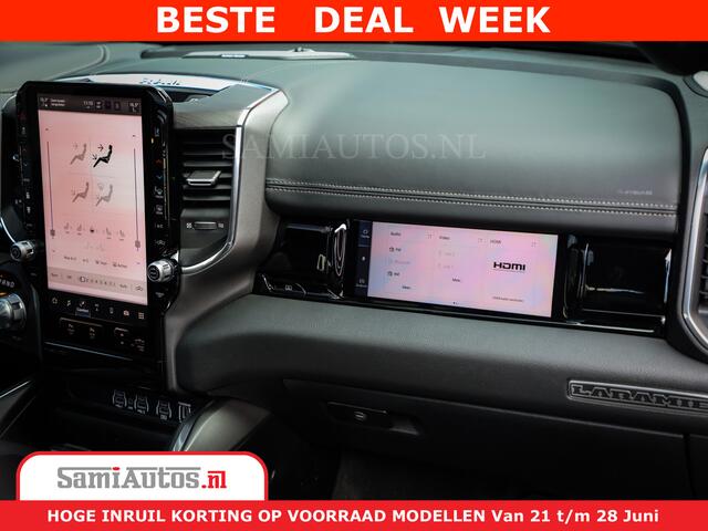 Dodge 1500 RAM Night Premium | Full Option | De Meest Luxe Pick-Up in zijn Klasse | Comfortabele Dubbele Cabine met Royale 5 Zitplaatsen | BPM vrij | Nu Leverbaar uit Voorraad | Voorraad Nr 2285 - 7648