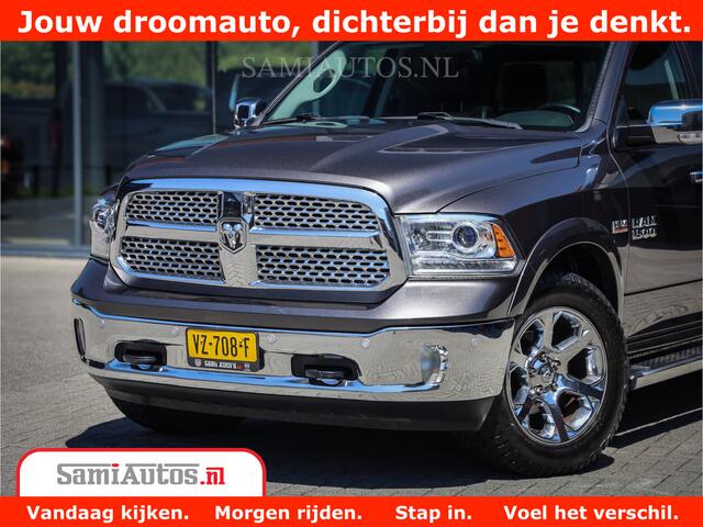 Dodge 1500 Ram LARAMIE | LAGE BIJTELLING | 6 PERSOONS | 5.7 V8 4X4 | LPG | 3500KG | OPEN DAK | CRUISE | CAMERA | STOELVERWARMING/VENTILATIE | CREWCAB | NAVI | LEASEAUTO DC Dubbele cabine 6 pesoons auto