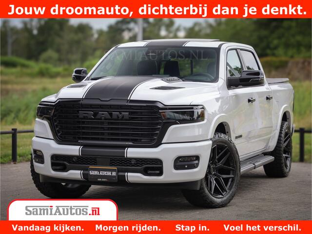 Dodge 1500 RAM Night Premium | Full Option | De Meest Luxe Pick-Up in zijn Klasse | Comfortabele Dubbele Cabine met Royale 5 Zitplaatsen | BPM vrij | Nu Leverbaar uit Voorraad | Voorraad Nr 2230 - 8765