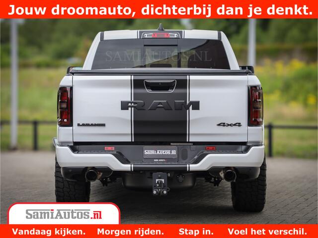 Dodge 1500 RAM Night Premium | Full Option | De Meest Luxe Pick-Up in zijn Klasse | Comfortabele Dubbele Cabine met Royale 5 Zitplaatsen | BPM vrij | Nu Leverbaar uit Voorraad | Voorraad Nr 2230 - 8765