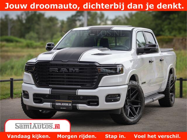 Dodge 1500 RAM Night Premium | Full Option | De Meest Luxe Pick-Up in zijn Klasse | Comfortabele Dubbele Cabine met Royale 5 Zitplaatsen | BPM vrij | Nu Leverbaar uit Voorraad | Voorraad Nr 2230 - 8765