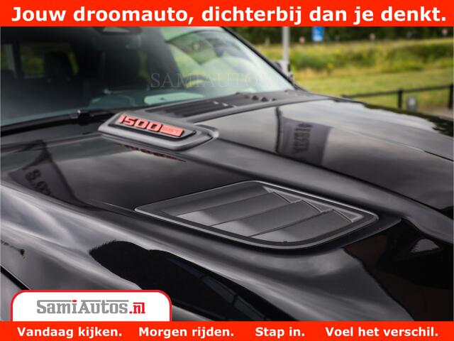 Dodge 1500 RAM Night Premium | Full Option | De Meest Luxe Pick-Up in zijn Klasse | Comfortabele Dubbele Cabine met Royale 5 Zitplaatsen | BPM vrij | Nu Leverbaar uit Voorraad | Voorraad Nr 2200 - 0886