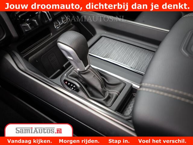 Dodge 1500 RAM GT EDITION | 5.7 V8 HEMI | VIRTUAL COCKPIT | HEAD-UP | ADAPTIVE CRUISE | 360 CAMERA | TRX PACK | Comfortabele Dubbele Cabine met Royale 5 Zitplaatsen | BPM vrij BPM vrij | Nu Leverbaar uit Voorraad | Voorraad Nr 2436