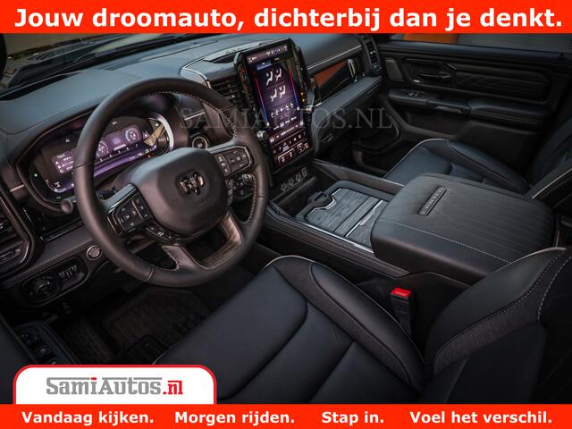 Dodge 1500 Ram Limited H.O 540HP 706Nm | Massage + Full Option | De Meest Luxe en Volle Pick-Up in zijn Klasse | Comfortabele Dubbele Cabine met Royale 5 Zitplaatsen | BPM vrij | Nu Leverbaar uit Voorraad | Voorraad Nr 2304 - 8540