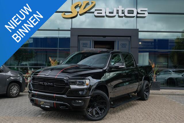 Dodge 1500 Ram 5.7 V8 401pk 4x4 Crew Cab Laramie Night edition Panoramadak Bomvol! Stoelventilatie Trekhaak