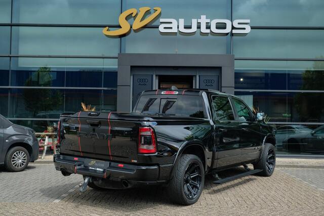 Dodge 1500 Ram 5.7 V8 401pk 4x4 Crew Cab Laramie Night edition Panoramadak Bomvol! Stoelventilatie Trekhaak