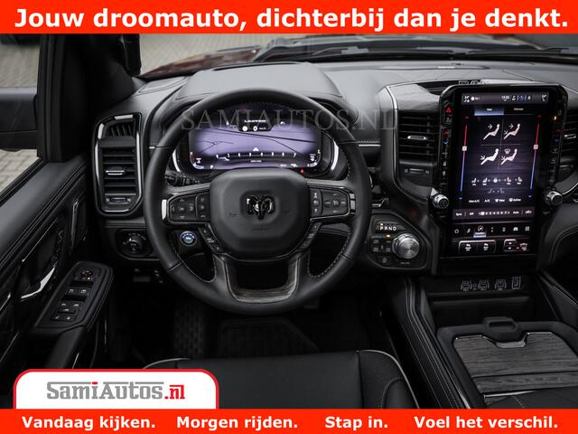 Dodge 1500 Ram COBRA EDITION | Limited Night High Output 540HP 706Nm | Massage + Full Option | De Meest Luxe en Volle Pick-Up in zijn Klasse | Comfortabele Dubbele Cabine met Royale 5 Zitplaatsen | BPM vrij | Nu Leverbaar uit Voorraad | Voorraad Nr 2368 - 5452 | Co