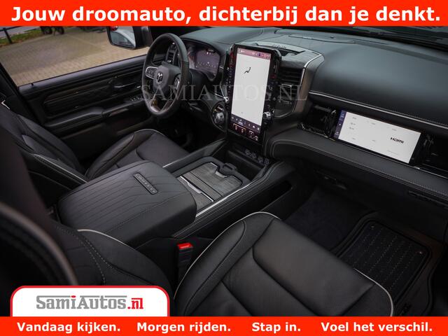 Dodge 1500 Ram COBRA EDITION | Limited Night High Output 540HP 706Nm | Massage + Full Option | De Meest Luxe en Volle Pick-Up in zijn Klasse | Comfortabele Dubbele Cabine met Royale 5 Zitplaatsen | BPM vrij | Nu Leverbaar uit Voorraad | Voorraad Nr 2368 - 5452 | Co