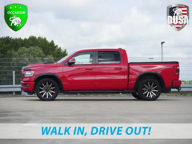 Dodge 1500 Ram | 1500 | Laramie Sport | 5.7 V8 | 4x4 | Crew Cab Deksel | LPG | Striping | Bugshield | Guerilla Exhaust