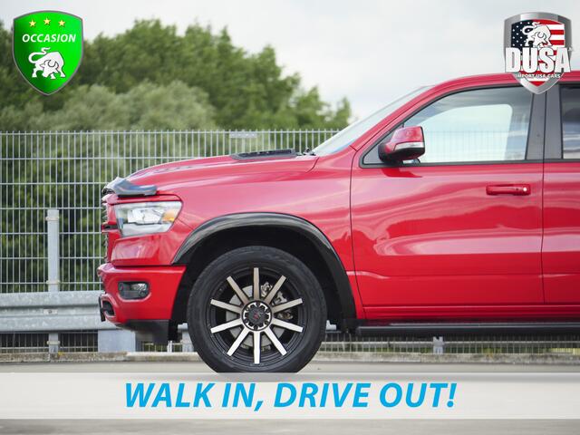 Dodge 1500 Ram | 1500 | Laramie Sport | 5.7 V8 | 4x4 | Crew Cab Deksel | LPG | Striping | Bugshield | Guerilla Exhaust