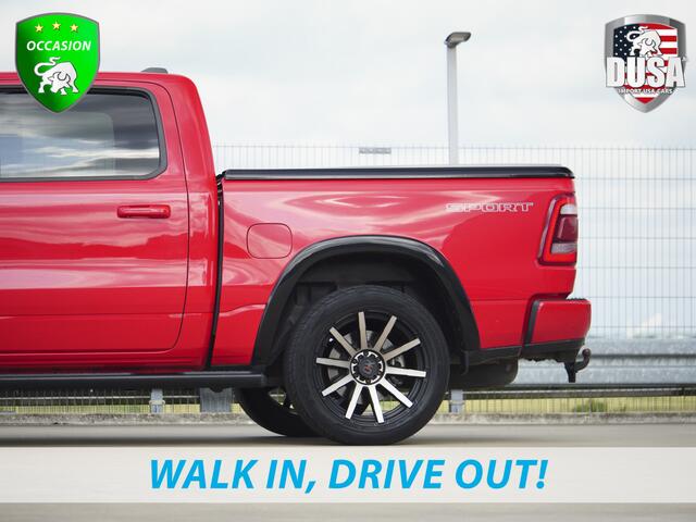 Dodge 1500 Ram | 1500 | Laramie Sport | 5.7 V8 | 4x4 | Crew Cab Deksel | LPG | Striping | Bugshield | Guerilla Exhaust