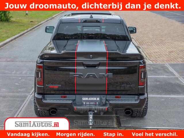 Dodge 1500 RAM GT EDITION | 5.7 HEMI V8 402PK | VIRTUAL COCKPIT | HEAD-UP | ADAPTIVE CRUISE | 360 CAMERA | TRX PACK | VOLLE UITVOERING Comfortabele Dubbele Cabine met Royale 5 Zitplaatsen | BPM vrij | Nu Leverbaar uit Voorraad | Voorraad Nr 2435