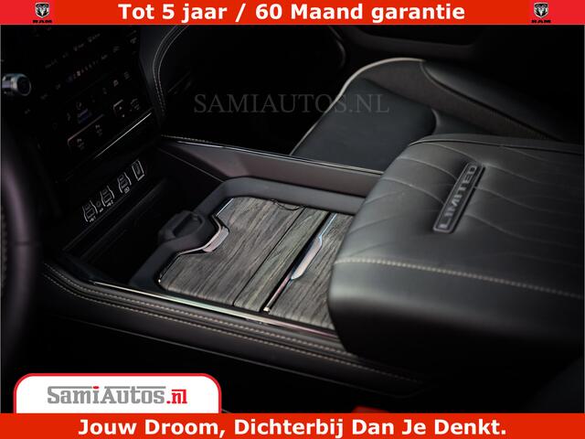 Dodge 1500 Ram Limited Night High Output 540HP 706Nm | Massage + Full Option | De Meest Luxe en Volle Pick-Up in zijn Klasse | Comfortabele Dubbele Cabine met Royale 5 Zitplaatsen | BPM vrij | Nu Leverbaar uit Voorraad | Voorraad Nr 2318 - 5415