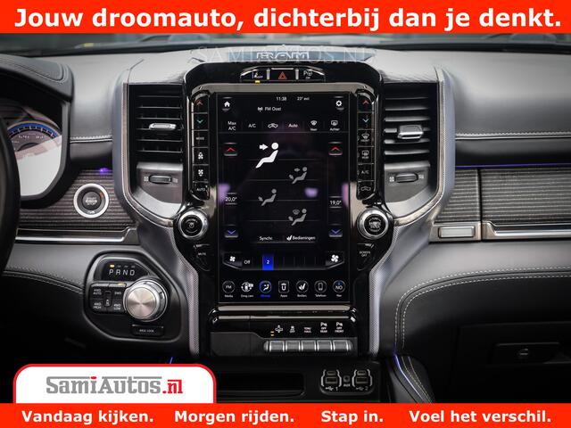 Dodge 1500 Ram LIMITED CUSTOM | FULL OPTION | LUCHT REMSYSTEEM | LUCHT VERING | 360 CAM | 200L LPG | PANORAMA | 4X4 V8 5.7 | 3500KG | MEMORY | WIDE BODYKIT | AMBILIGHT | MICKEY THOMPSON BANDEN |