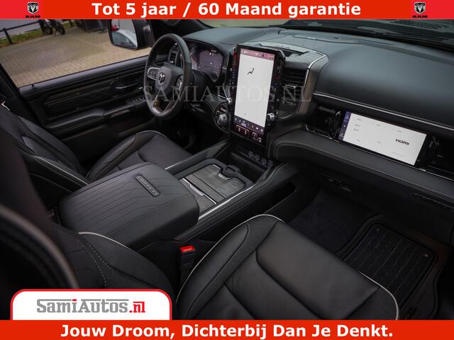 Dodge 1500 Ram COBRA EDITION | Limited Night High Output 540HP 706Nm | Massage + Full Option | De Meest Luxe en Volle Pick-Up in zijn Klasse | Comfortabele Dubbele Cabine met Royale 5 Zitplaatsen | BPM vrij | Nu Leverbaar uit Voorraad | Voorraad Nr 2292 - 5178 | Cob