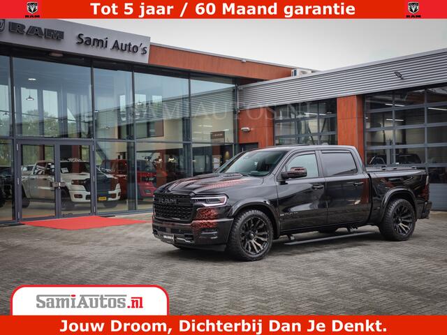 Dodge 1500 Ram COBRA EDITION | Limited Night High Output 540HP 706Nm | Massage + Full Option | De Meest Luxe en Volle Pick-Up in zijn Klasse | Comfortabele Dubbele Cabine met Royale 5 Zitplaatsen | BPM vrij | Nu Leverbaar uit Voorraad | Voorraad Nr 2292 - 5178 | Cob