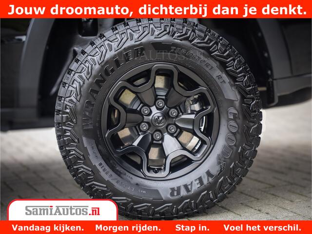 Dodge 1500 RAM REBEL TRX STYLE | BODY LIFT | RAM BAR | 4X4 | LPG | HUD HEADUP | DIGI CLUSTER | 360CAM | ADAPTIVE CRUISE | RAM BAR ROLLCOVER | Comfortabele Dubbele Cabine met Royale 5 Zitplaatsen |