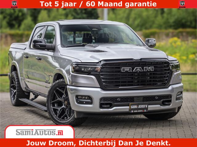 Dodge 1500 RAM Night Premium | Full Option | De Meest Luxe Pick-Up in zijn Klasse | Comfortabele Dubbele Cabine met Royale 5 Zitplaatsen | BPM vrij | Nu Leverbaar uit Voorraad | Voorraad Nr 2215 - 4984