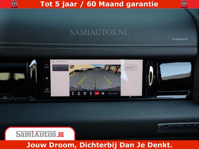 Dodge 1500 RAM Night Premium | Full Option | De Meest Luxe Pick-Up in zijn Klasse | Comfortabele Dubbele Cabine met Royale 5 Zitplaatsen | BPM vrij | Nu Leverbaar uit Voorraad | Voorraad Nr 2215 - 4984