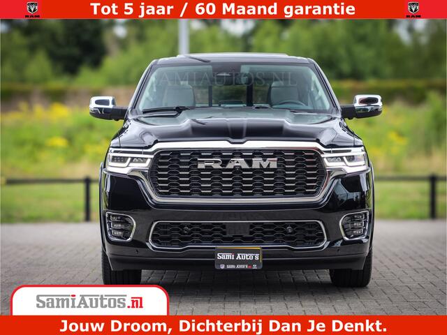 Dodge 1500 Ram Tungsten | De Meest Luxe Pick-Up op de Markt | 540 Pk 706 Nm | Exclusieve en Kracht | Comfortabele Dubbele Cabine met Royale 5 Zitplaatsen | BPM vrij | Nu Leverbaar uit Voorraad | Voorraad Nr 2321 - 8586