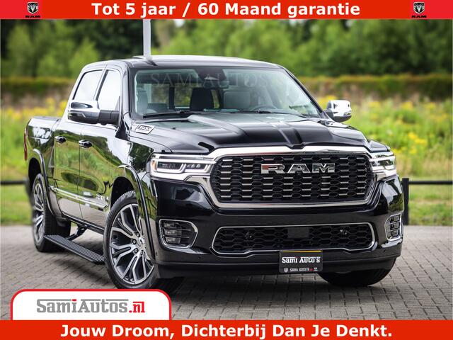 Dodge 1500 Ram Tungsten | De Meest Luxe Pick-Up op de Markt | 540 Pk 706 Nm | Exclusieve en Kracht | Comfortabele Dubbele Cabine met Royale 5 Zitplaatsen | BPM vrij | Nu Leverbaar uit Voorraad | Voorraad Nr 2321 - 8586
