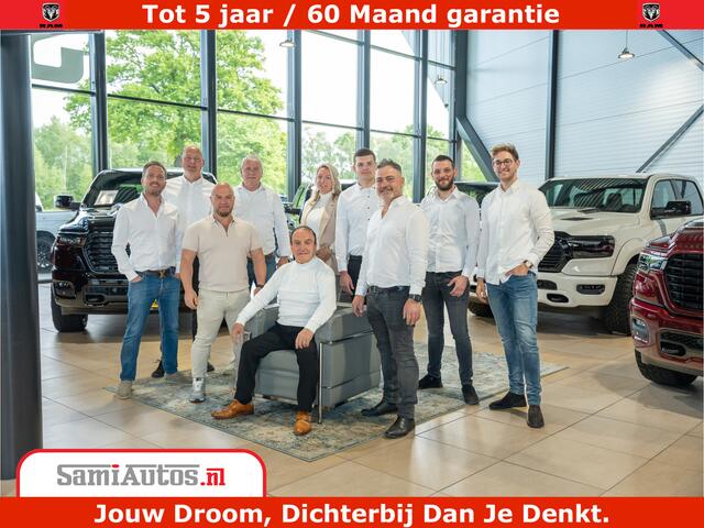 Dodge 1500 Ram Tungsten | De Meest Luxe Pick-Up op de Markt | 540 Pk 706 Nm | Exclusieve en Kracht | Comfortabele Dubbele Cabine met Royale 5 Zitplaatsen | BPM vrij | Nu Leverbaar uit Voorraad | Voorraad Nr 2321 - 8586