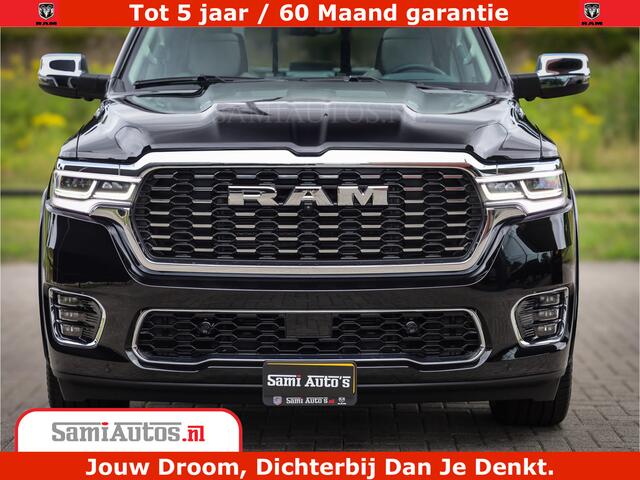 Dodge 1500 Ram Tungsten | De Meest Luxe Pick-Up op de Markt | 540 Pk 706 Nm | Exclusieve en Kracht | Comfortabele Dubbele Cabine met Royale 5 Zitplaatsen | BPM vrij | Nu Leverbaar uit Voorraad | Voorraad Nr 2321 - 8586