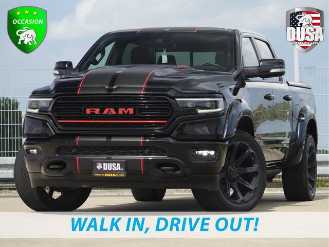 Dodge 1500 RAM LIMITED 1500 | LIMITED | 5.7L HEMI V8 | Crew Cab | 4x4 Tuff 22 inch | Fender Flares | Striping | Multi Tailgate | FULL Nieuw Binnen