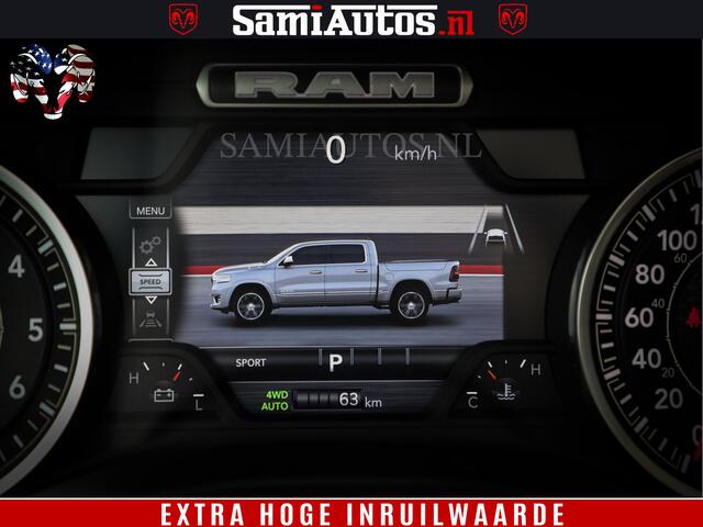Dodge 1500 RAM Laramie Sport | 420HP 636NM | Stoere Sport en indrukwekkende kleur | Comfortabele Dubbele Cabine met Royale 5 Zitplaatsen | Nu Leverbaar uit Voorraad | Voorraad Nr 2218 - 3854