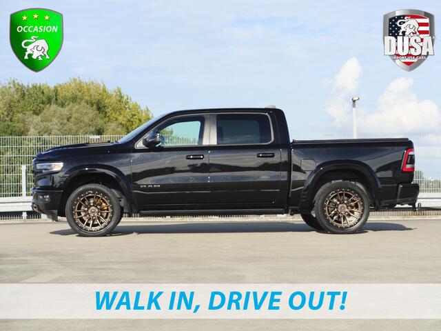 Dodge 1500 Ram | Limited | 5.7 V8 | 4x4 | Crew Cab 22" FUEL Wheels | Guerilla Exhaust | RAMBOX | Striping Nieuw binnen!