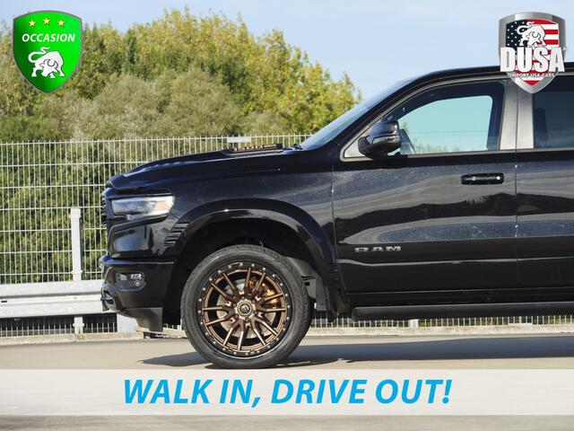 Dodge 1500 Ram | Limited | 5.7 V8 | 4x4 | Crew Cab 22" FUEL Wheels | Guerilla Exhaust | RAMBOX | Striping Nieuw binnen!