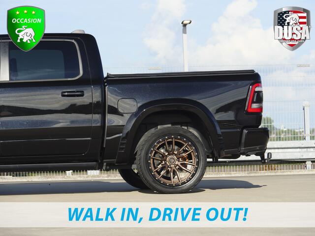Dodge 1500 Ram | Limited | 5.7 V8 | 4x4 | Crew Cab 22" FUEL Wheels | Guerilla Exhaust | RAMBOX | Striping Nieuw binnen!
