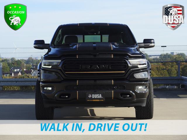 Dodge 1500 Ram | Limited | 5.7 V8 | 4x4 | Crew Cab 22" FUEL Wheels | Guerilla Exhaust | RAMBOX | Striping Nieuw binnen!