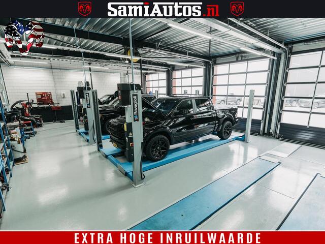 Dodge 1500 Ram BLACK EDITION | 4X4 5.7 V8 | PRINS LPG | CAMERA | APPLE CARPLAY | 3500KG | 22INCH NIGHT | FULL LED | ADAPTIVE CRUISE | MEMORY SEATS | LEDER | DUBBELE CABINE | CREWCAB