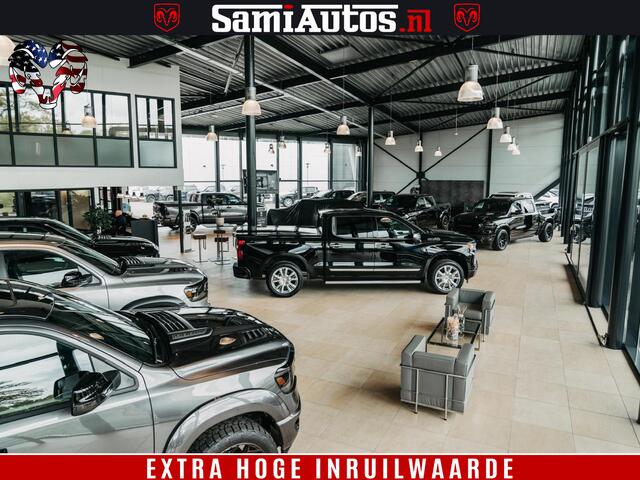 Dodge 1500 Ram BLACK EDITION | 4X4 5.7 V8 | PRINS LPG | CAMERA | APPLE CARPLAY | 3500KG | 22INCH NIGHT | FULL LED | ADAPTIVE CRUISE | MEMORY SEATS | LEDER | DUBBELE CABINE | CREWCAB