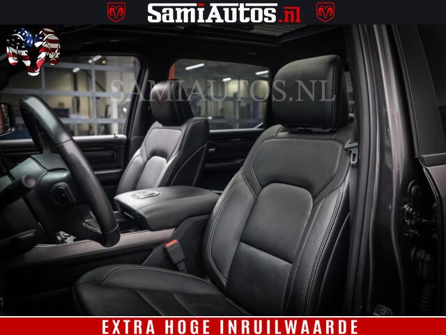 Dodge 1500 Ram SPORT BLACK EDITION | 4X4 5.7 V8 | VOL OPTIETS | 360 CAMERA | APPLE CARPLAY | 3500KG | 22INCH NIGHT | FULL LED | ADAPTIVE CRUISE | MEMORY SEATS | LEDER | DUBBELE CABINE | CREWCAB