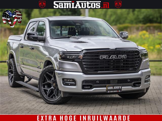 Dodge 1500 RAM Night Premium | Full Option | De Meest Luxe Pick-Up in zijn Klasse | Comfortabele Dubbele Cabine met Royale 5 Zitplaatsen | BPM vrij | Nu Leverbaar uit Voorraad | Voorraad Nr 2215 - 4984