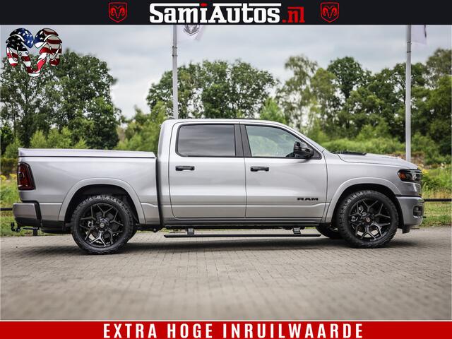 Dodge 1500 RAM Night Premium | Full Option | De Meest Luxe Pick-Up in zijn Klasse | Comfortabele Dubbele Cabine met Royale 5 Zitplaatsen | BPM vrij | Nu Leverbaar uit Voorraad | Voorraad Nr 2215 - 4984