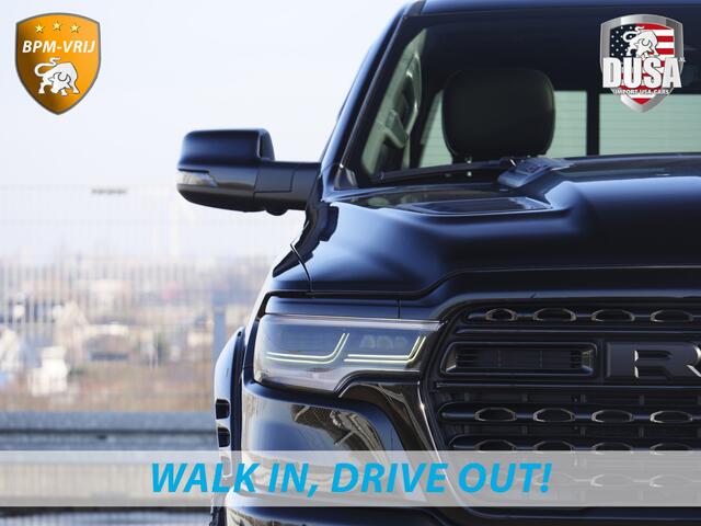 Dodge 1500 RAM | | Limited | Night | 3.0L Twin-Turbo I6 | High Output | BPM-VRIJ | Passenger Display | 14,4 Touch Screen | Harman Kardon | RAMBOX Getoonde accessoires zijn verkrijgbaar tegen meerprijs