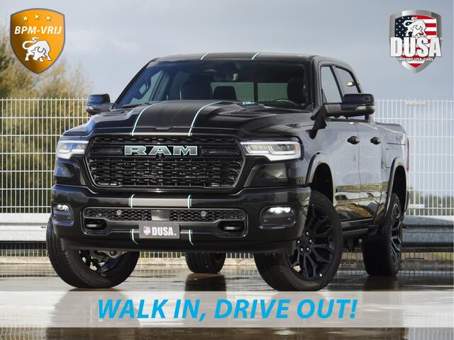 Dodge 1500 RAM | | Limited | 3.0L Twin-Turbo I6 | High Output | BPM-VRIJ | Passenger Display | 14,4 Touch Screen | RAMBOX Getoonde accessoires zijn verkrijgbaar tegen meerprijs
