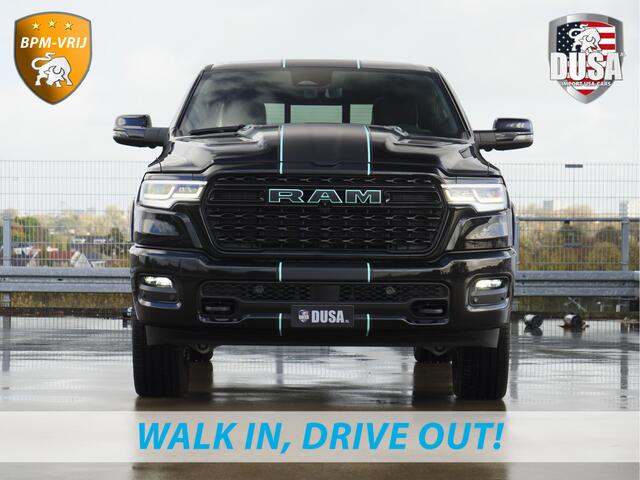 Dodge 1500 RAM | | Limited | 3.0L Twin-Turbo I6 | High Output | BPM-VRIJ | Passenger Display | 14,4 Touch Screen | RAMBOX Getoonde accessoires zijn verkrijgbaar tegen meerprijs