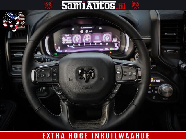 Dodge 1500 Ram Limited H.O 540HP 706Nm | Massage + Full Option | De Meest Luxe en Volle Pick-Up in zijn Klasse | Comfortabele Dubbele Cabine met Royale 5 Zitplaatsen | BPM vrij | Nu Leverbaar uit Voorraad | Voorraad Nr 2304 - 8540