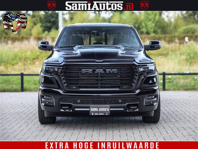 Dodge 1500 RAM Night Premium | Full Option | De Meest Luxe Pick-Up in zijn Klasse | Comfortabele Dubbele Cabine met Royale 5 Zitplaatsen | BPM vrij | Nu Leverbaar uit Voorraad | Voorraad Nr 2285 - 7648