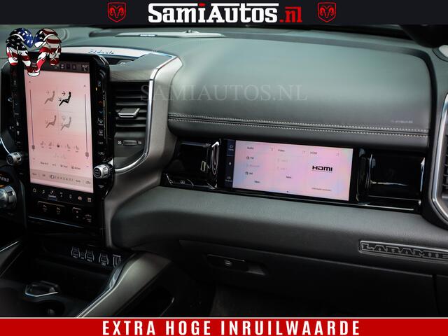 Dodge 1500 RAM Night Premium | Full Option | De Meest Luxe Pick-Up in zijn Klasse | Comfortabele Dubbele Cabine met Royale 5 Zitplaatsen | BPM vrij | Nu Leverbaar uit Voorraad | Voorraad Nr 2285 - 7648