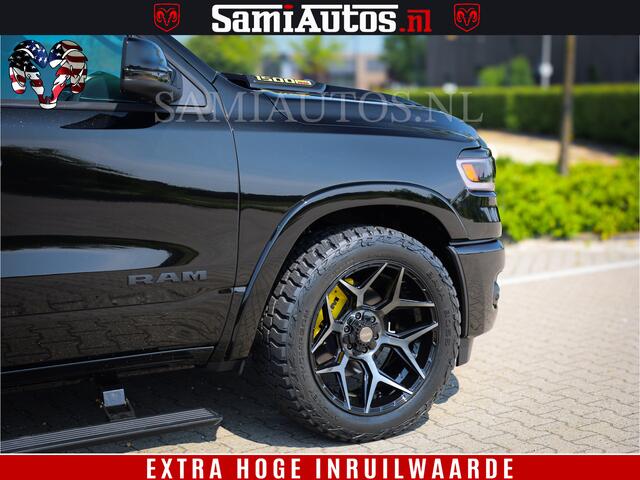 Dodge 1500 Ram Limited Night High Output 540HP 706Nm | Massage + Full Option | De Meest Luxe en Volle Pick-Up in zijn Klasse | Comfortabele Dubbele Cabine met Royale 5 Zitplaatsen | BPM vrij | Nu Leverbaar uit Voorraad | Voorraad Nr 2356 - 0990